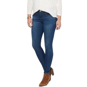 DEMOCRACY Women's Dark Wash "Ab" Technology Stretch Skinny Ankle Jeans